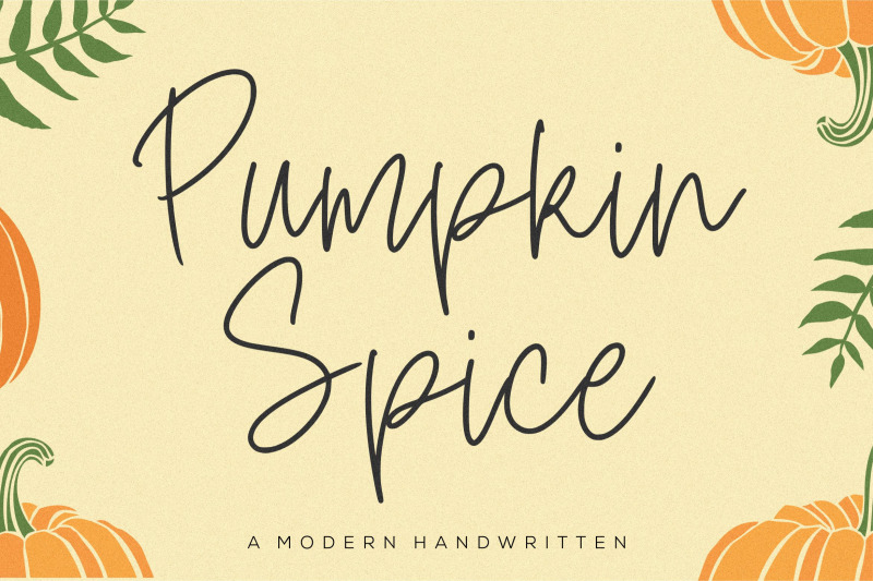 pumpkin-spice-font