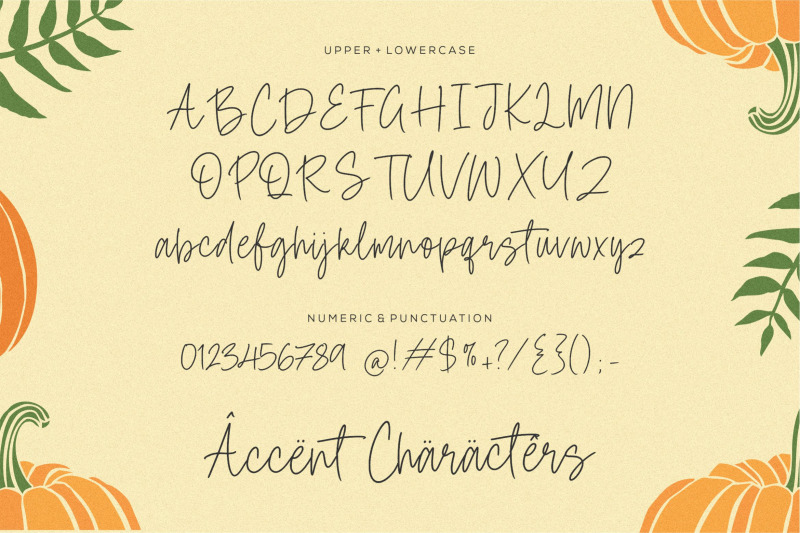 pumpkin-spice-font