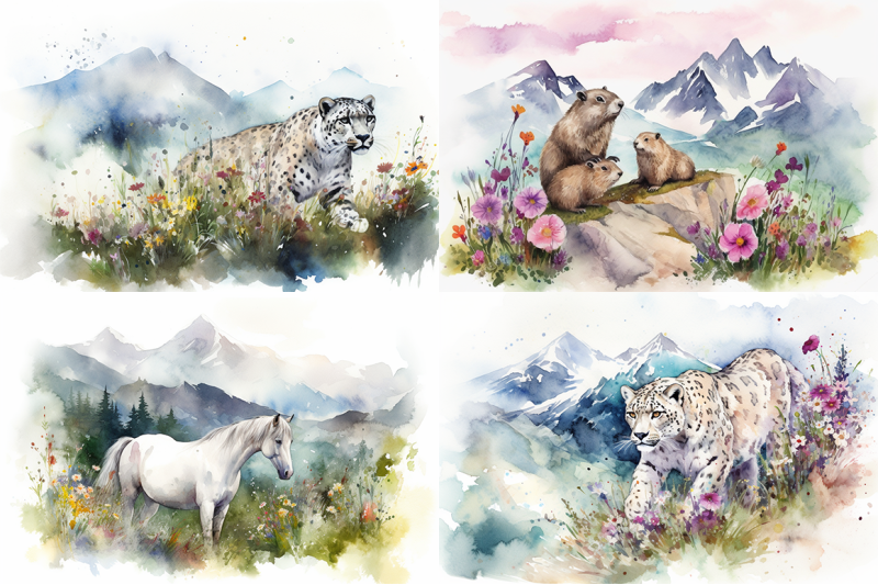 alpine-beauty-watercolor-collection