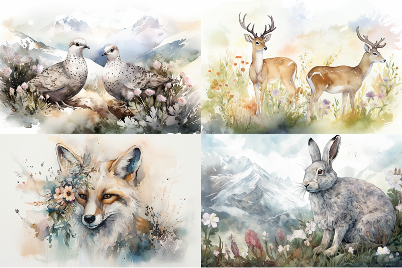 alpine-beauty-watercolor-collection