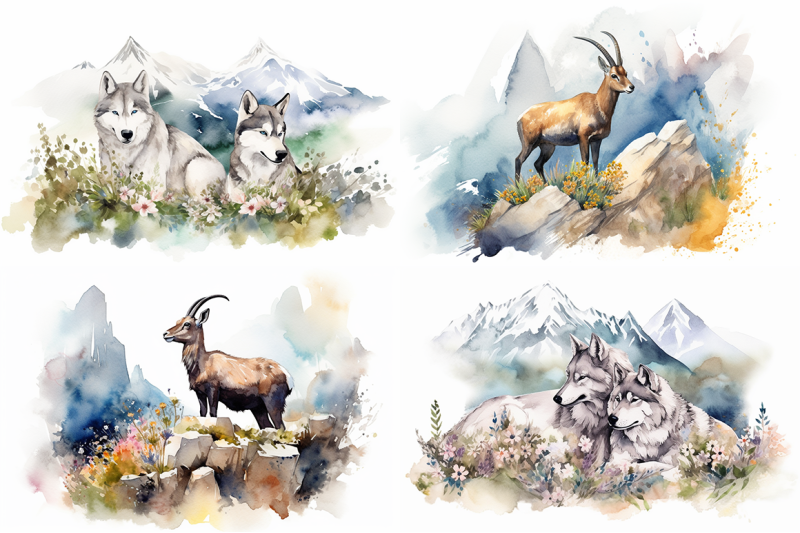 alpine-beauty-watercolor-collection