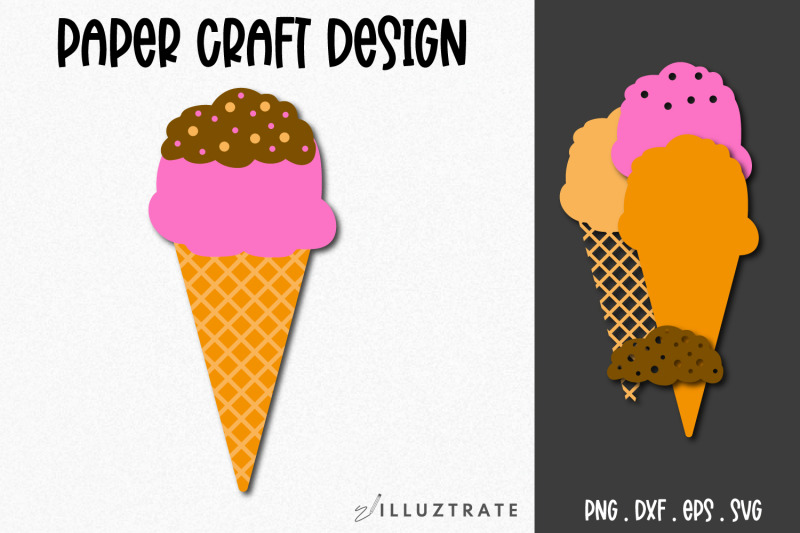 ice-cream-paper-cutting-file-icecream-paper-crafting-file
