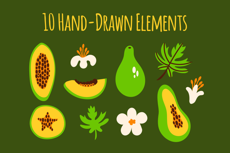 papaya-fruit-clipart