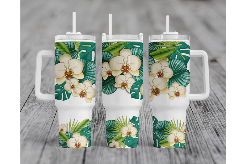 white-orchids-flowers-40oz-quencher-tumbler-wrap-png