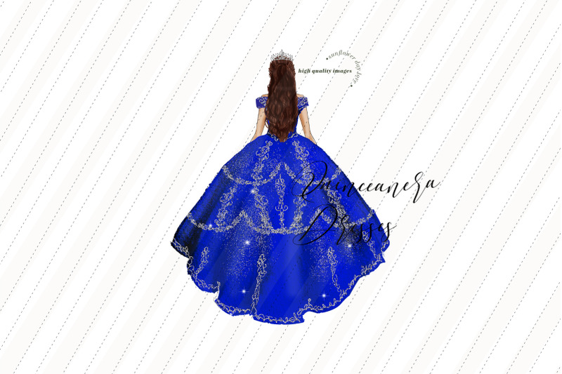 elegant-royal-blue-princess-clipart-silver-crown-clipart