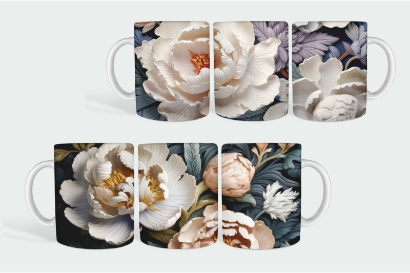 3d-flowers-sublimation-mug-3d-mug-wrap-bundle