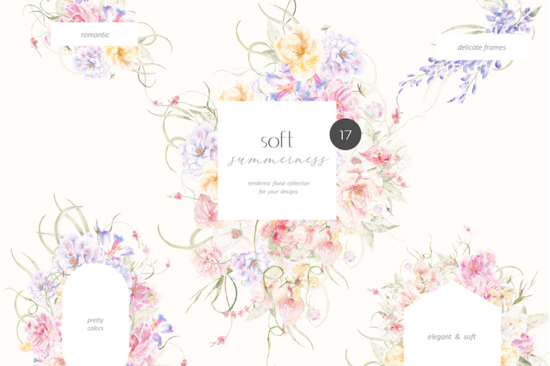 floral-frames-watercolor-cliparts