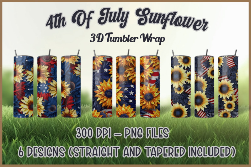 4th-of-july-sunflower-tumbler-wrap