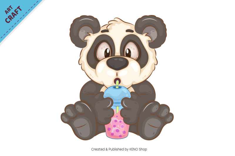 cartoon-panda-with-juice-clipart