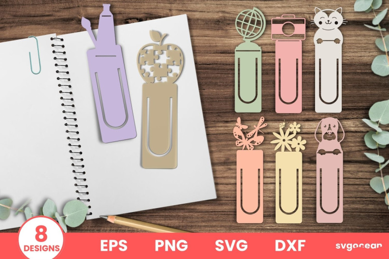 bookmark-svg-bundle-papercut-cute-bookmark