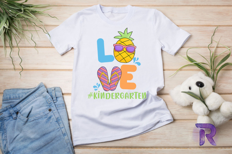 love-kindergarten-summer-pineapple