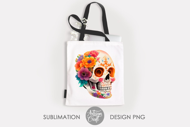 sugar-skull-png-sublimation-design-sugar-skull-clipart
