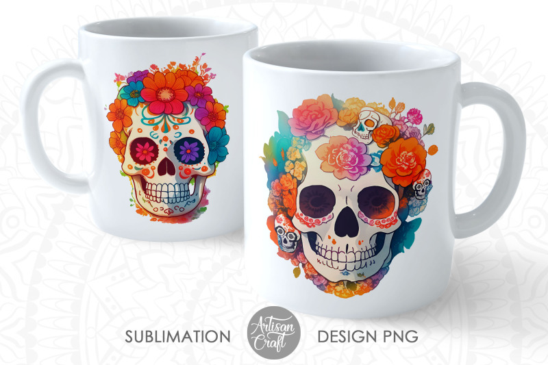 sugar-skull-png-sublimation-design-sugar-skull-clipart