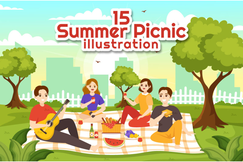 15-summer-holiday-picnic-illustration