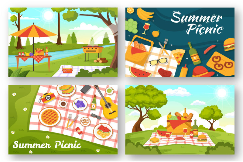 15-summer-holiday-picnic-illustration