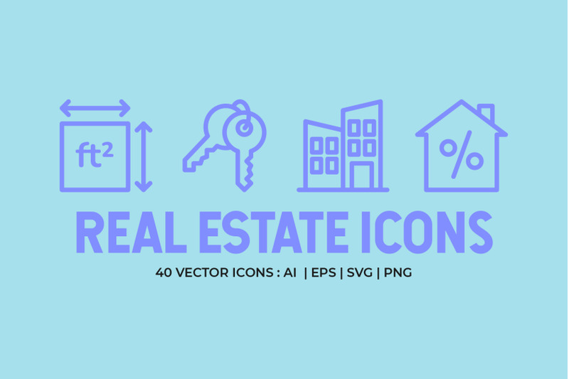 real-estate-line-icons