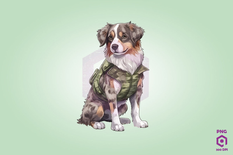 australian-shepherd-wearing-army-uniform