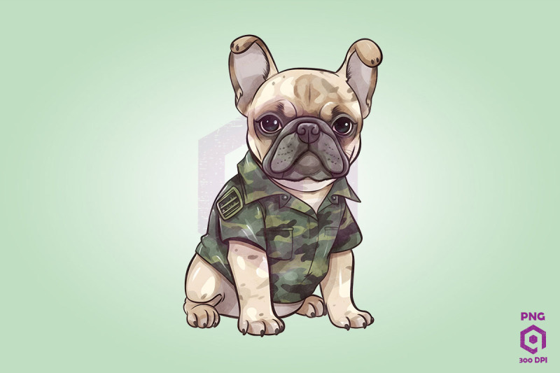 french-bulldog-wearing-army-uniform