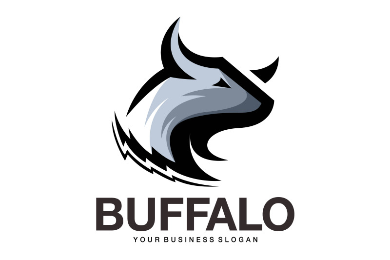 bull-or-buffalo-head-logo-asbtract-vector-template