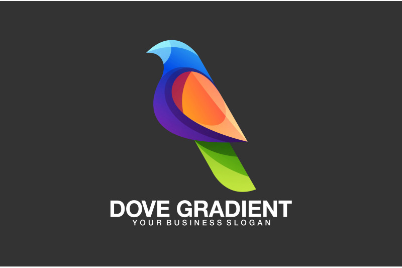 dove-bird-logo-in-gradient-color-style-abstract-vector-template