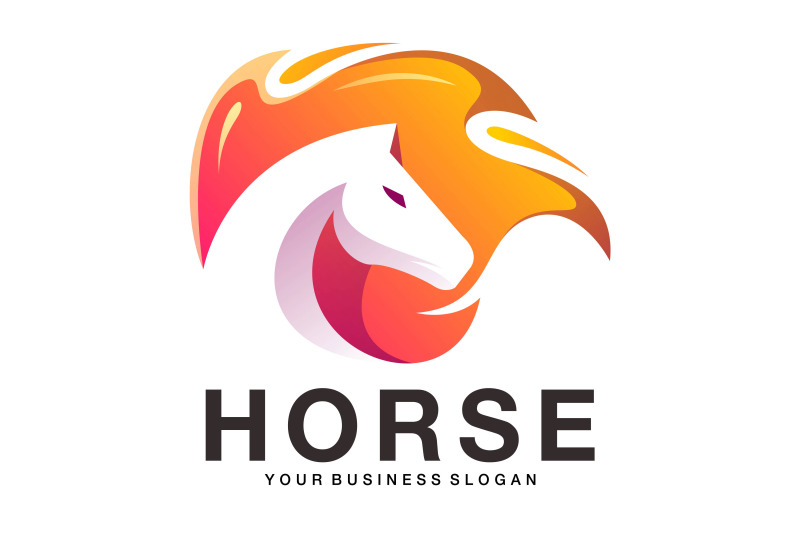 fire-horse-or-horse-on-fire-logo-abstarct-vector-template