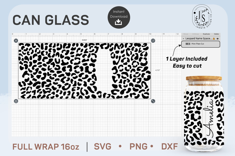 leopard-print-svg-16oz-space-name-svg-can-glass-full-wrap