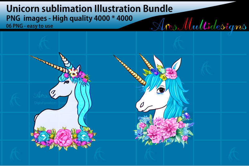unicorn-sublimation-bundle
