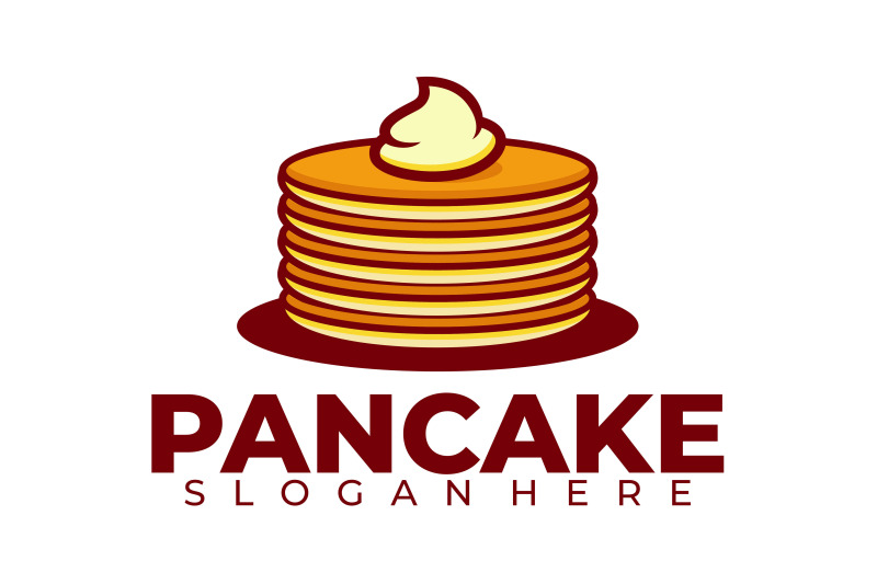 pancake-logo-food-dessert-design-vector-template