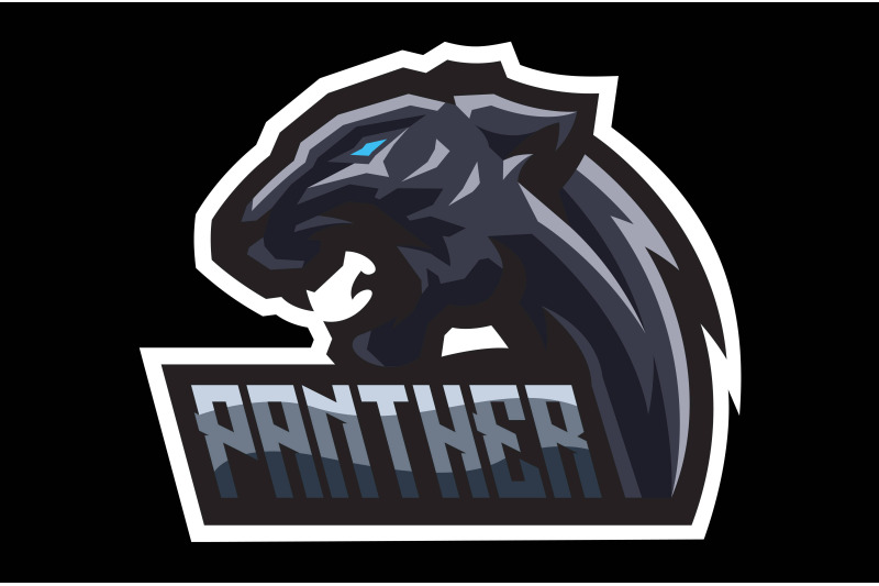 angry-panther-logo-abstract-vector-template