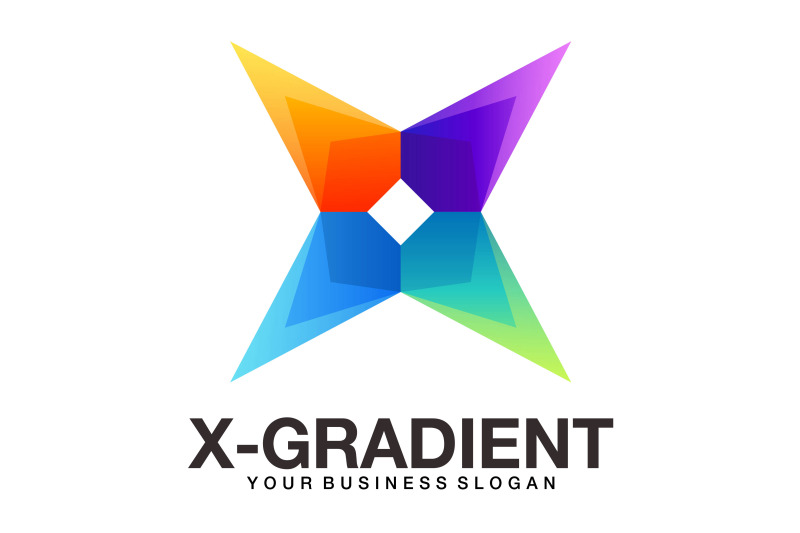 alphabet-x-letter-initial-logo-in-gradient-color-style