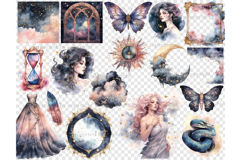 watercolor-zodiac-clipart-astrology-png