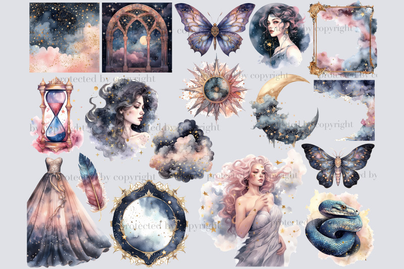 watercolor-zodiac-clipart-astrology-png