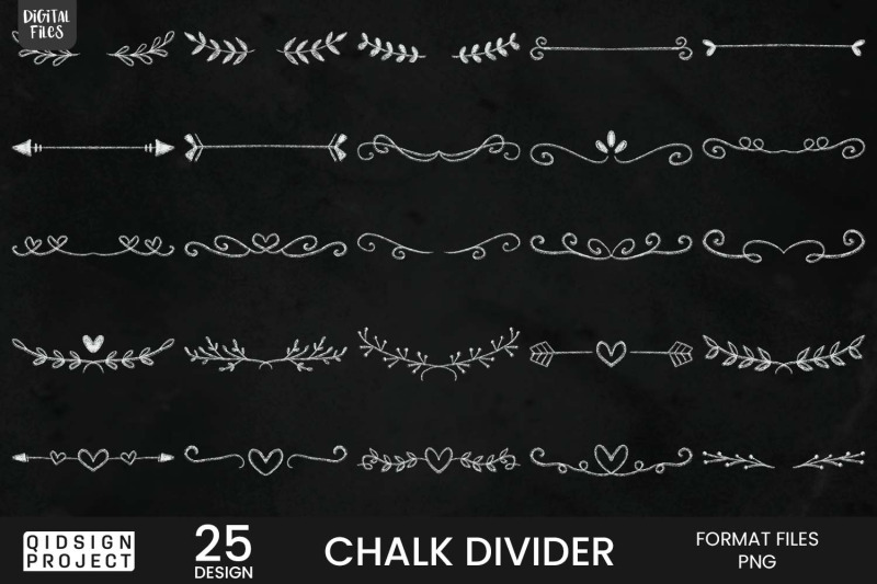 chalk-divider-25-variations