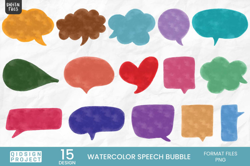watercolor-speech-bubble-15-variations