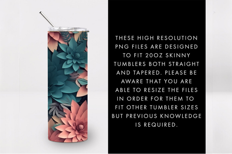 20oz-3d-blush-flower-skinny-tumbler-png-sublimation