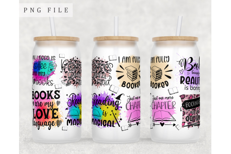 book-lover-libbey-glass-can-wrap-16oz-glass-can-sublimation-design