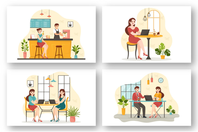 15-cafe-vector-illustration