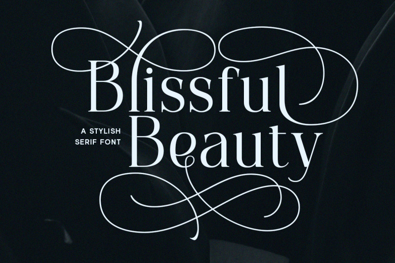 blissful-beauty-stylish-serif