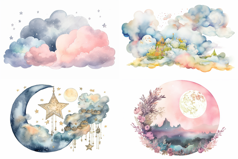 sweet-dreams-watercolor-collection