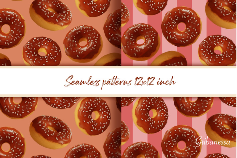 seamless-patterns-with-doughnuts-sweet-digital-paper