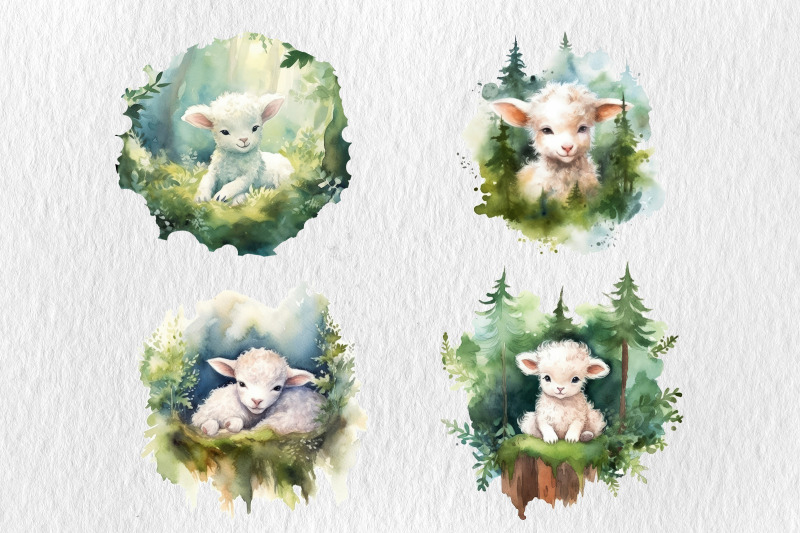 watercolor-lamb-clipart