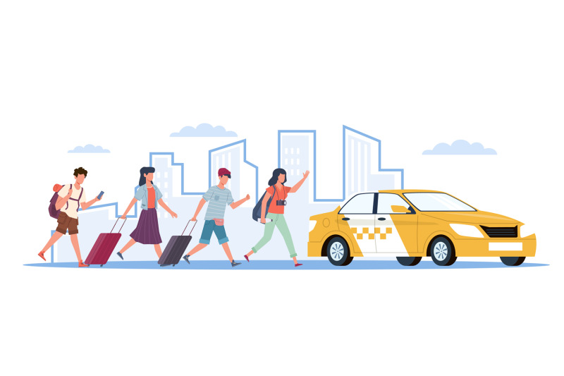 people-men-and-women-with-luggage-in-hurry-run-to-get-cab-taxi-to-air