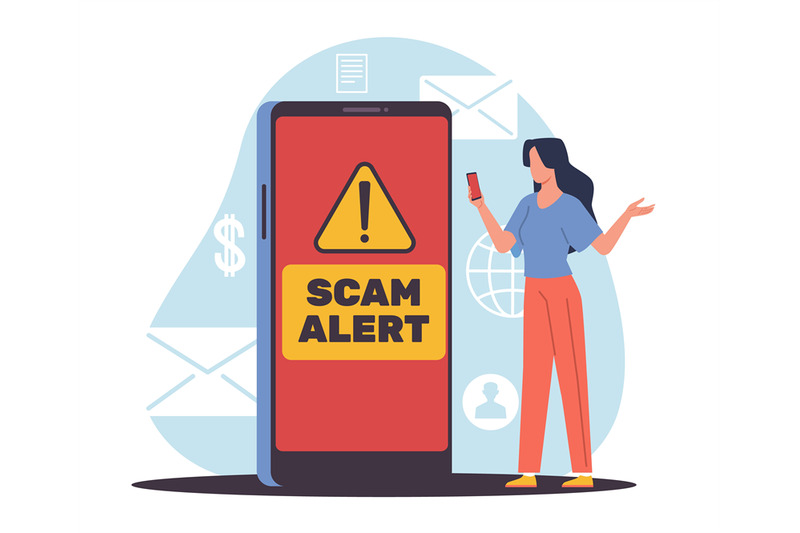 scam-alert-cell-phone-message-huge-smartphone-screen-persistent-cal