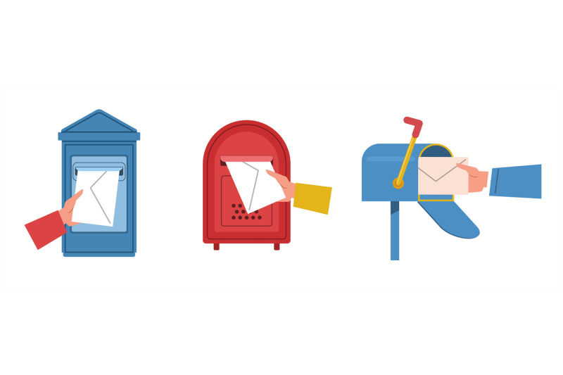 set-of-mailboxes-where-people-put-their-letters-hand-hold-envelope-c