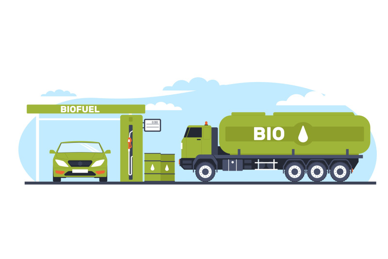 concept-of-biofuel-as-renewable-energy-source-biofueling-biofuel-car