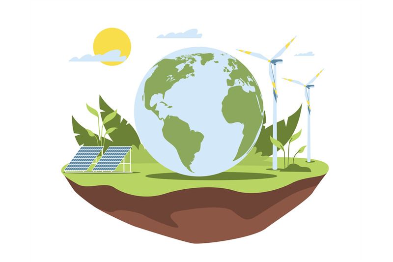 environmental-protection-wind-farms-and-solar-panels-eco-green-energ