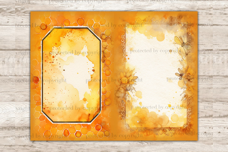 honey-bee-junk-journal-pages-woman-journal-printable