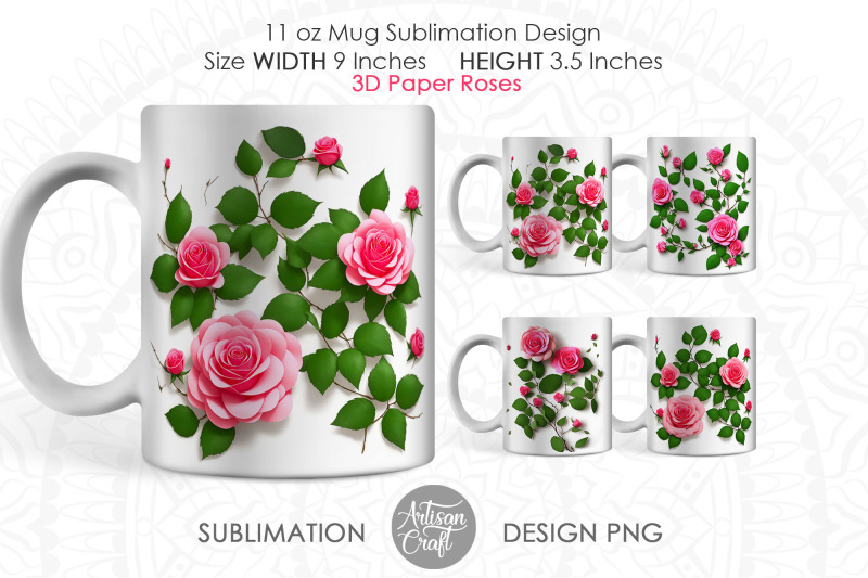 3d-roses-11oz-mug-sublimation-designs-3d-mug-design-3d-flower-png