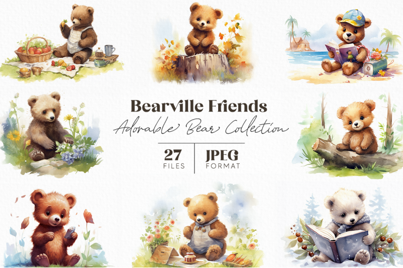 bearville-friends-bear-collection