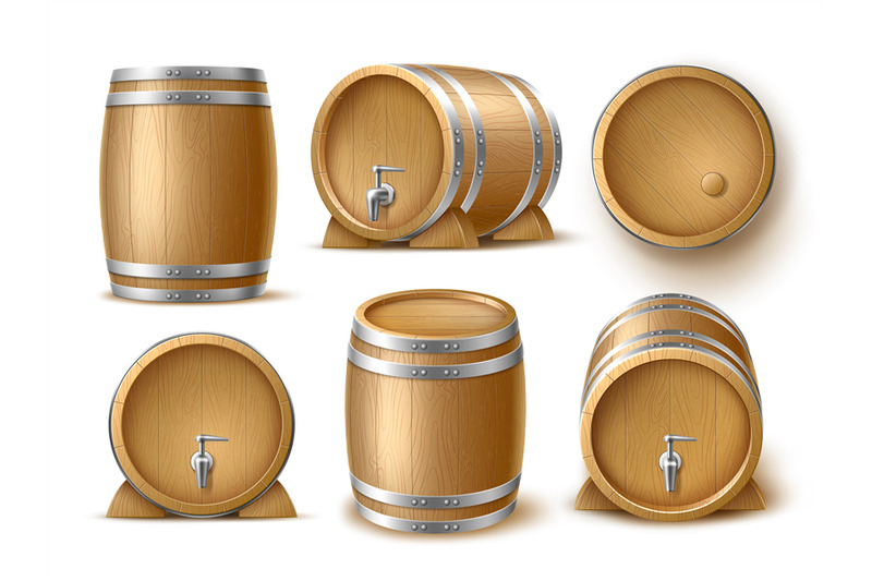 realistic-wooden-barrels-3d-isolated-alcohol-containers-beer-wine-a